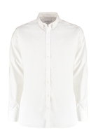 Slim Fit Stretch Oxford Shirt LS bis Gr.2XL / Kustom Kit KK182