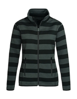 Damen Striped Fleece Jacke bis Gr.XL / Stedmann ST5190