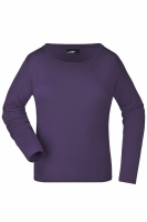 Damen LA Shirt Medium Baumwolle bis Gr.3XL / James & Nicholson JN903