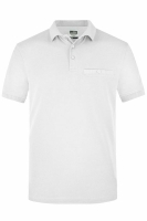 Men´s Workwear Polo Pocket bis Gr.6XL / James & Nicholson JN846