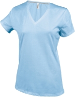 Damen V-Ausschnitt Shirt bis Gr.3XL / Kariban K381