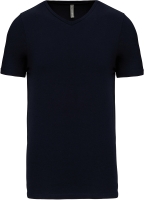 Herren Kurzarm-T-Shirt V-Ausschnitt bis Gr.3XL / Kariban K3014