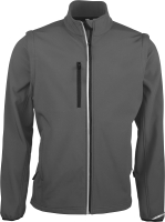 Uni Softshell Jacke mit Zip-Ärmel bis Gr.5XL / Kariban ProAct PA323
