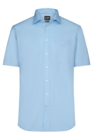 Mens Shirt Shortsleeve Micro-Twill (Non Iron) bis Gr.4XL / James & Nicholson JN684