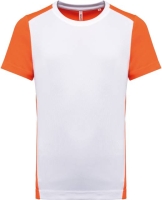 White/Fluorescent Orange