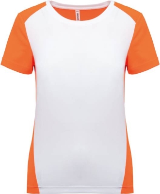 White/Fluorescent Orange