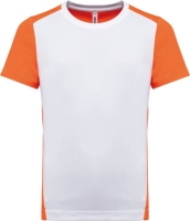 White/Fluorescent Orange